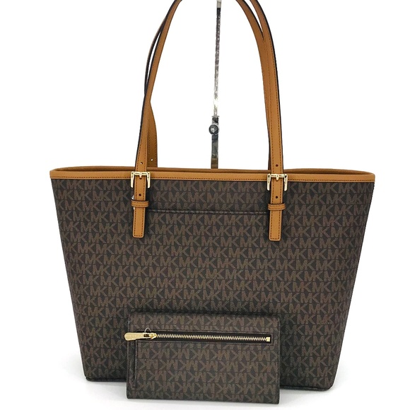 3PCS Michael Kors MD Carryall Tote Wallet Charms - Picture 4 of 8